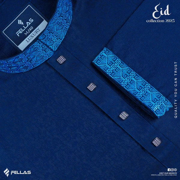 Luxury Jacquard Panjabi - FF301